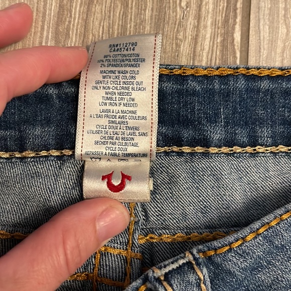 TRUE RELIGION bootcut big T Havana - Picture 5 of 14